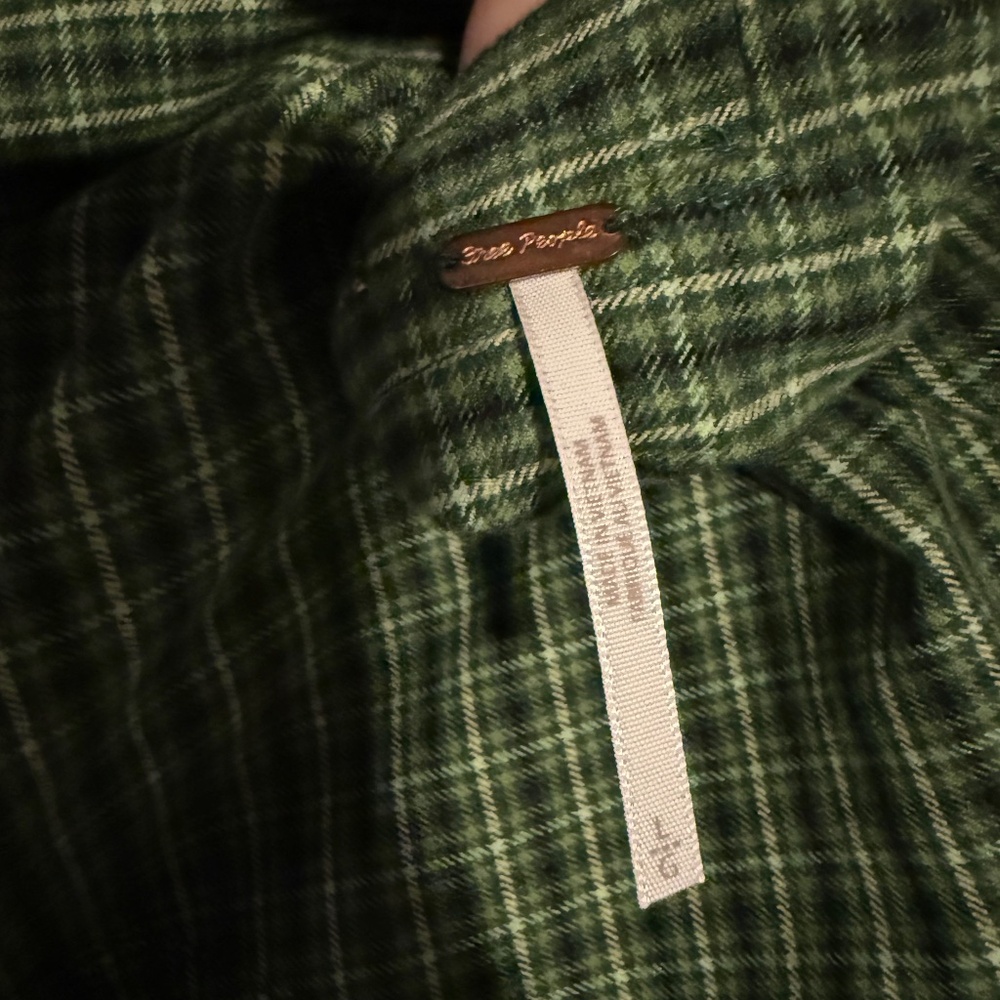 Free People Flannel Dress - Picture 4 of 4